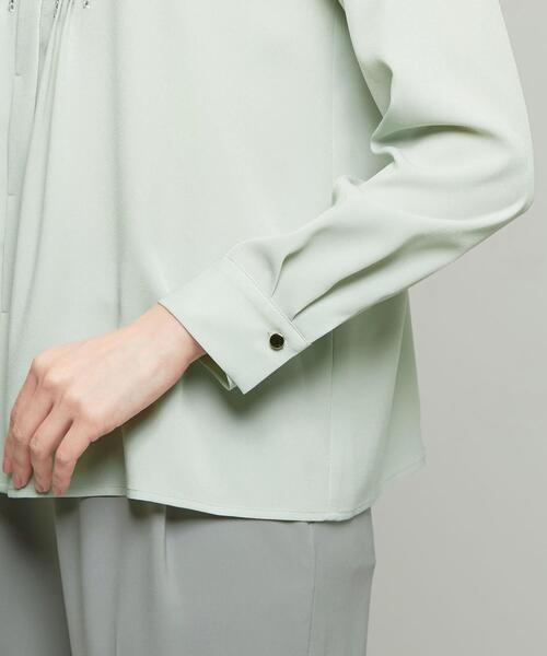 closet story（クローゼットストーリー）の「＜closet story＞ ハシゴレース ブラウス LM（シャツ/ブラウス・レディース・ライム・FREE）」の7枚目の写真