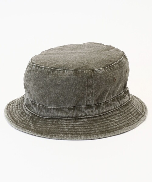 COBRA CAPS(コブラキャップス)の「COBRA CAPS/コブラキャップス WASHED BUCKET HAT/ウォッシュド バケット ハット(ハット・メンズ・ブラック/オリーブ/ブルー/カモフラージュ・LARGE)」の3枚目の写真