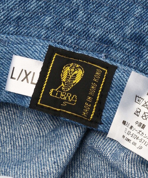 COBRA CAPS(コブラキャップス)の「COBRA CAPS/コブラキャップス WASHED BUCKET HAT/ウォッシュド バケット ハット(ハット・メンズ・ブラック/オリーブ/ブルー/カモフラージュ・LARGE)」の8枚目の写真