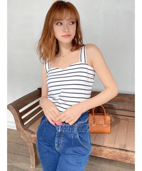 RESEXXY（リゼクシー）の「【IS】ベルト付デニムパンツ（デニムパンツ・レディース・インディゴブルー/ライトブルー・MEDIUM/SMALL/X-SMALL）」の9枚目の写真