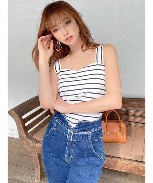 RESEXXY（リゼクシー）の「【IS】ベルト付デニムパンツ（デニムパンツ・レディース・インディゴブルー/ライトブルー・MEDIUM/SMALL/X-SMALL）」の11枚目の写真