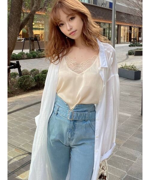 RESEXXY（リゼクシー）の「【IS】ベルト付デニムパンツ（デニムパンツ・レディース・インディゴブルー/ライトブルー・MEDIUM/SMALL/X-SMALL）」の16枚目の写真