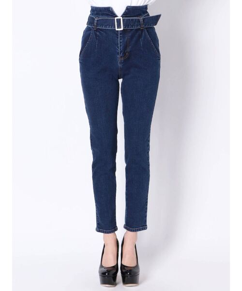 RESEXXY（リゼクシー）の「【IS】ベルト付デニムパンツ（デニムパンツ・レディース・インディゴブルー/ライトブルー・MEDIUM/SMALL/X-SMALL）」の19枚目の写真