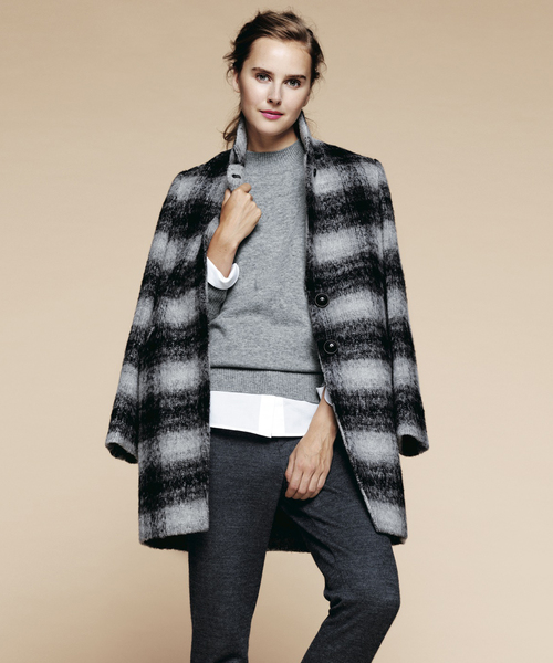 23区（ニジュウサンク）の「シャギープラッド コート（チェスター