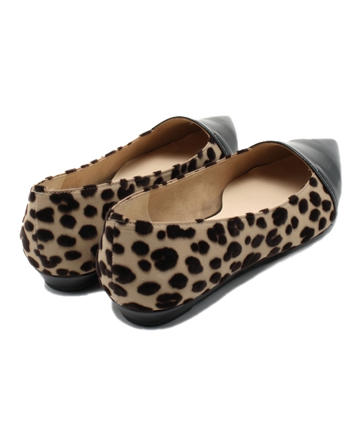 LE TALON（ルタロン）の「◇2CMハイショクポインテッド（バレエシューズ・レディース・グリーン/イエロー/キャメル/チャコールグレー・36.5/35.5/36/37/38/37.5）」の12枚目の写真