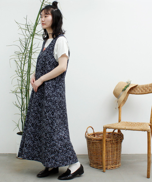 l'atelier du savon（アトリエドサボン）の「○タイル柄JQ ワンピース