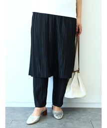 RAY CASSIN FAVORI | ・RAY CASSIN プリーツスカートレイヤードパンツ＊＊(その他パンツ)