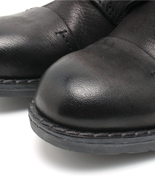 ROSE BUD（ローズバッド）の「(DEI COLLI)#2386/2300 TEXAS/NABUK LACE UP SHORT BOOTS（ブーツ・レディース・ブラック・38/39/37/36）」の5枚目の写真