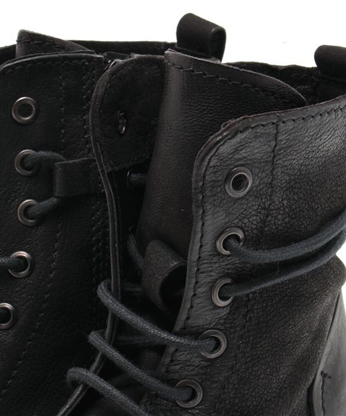 ROSE BUD（ローズバッド）の「(DEI COLLI)#2386/2300 TEXAS/NABUK LACE UP SHORT BOOTS（ブーツ・レディース・ブラック・38/39/37/36）」の4枚目の写真