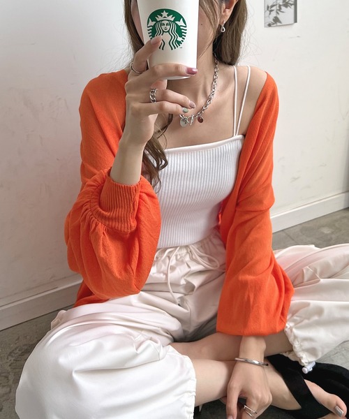 yori バルーンハーフスリーブカットソー バルーンハーフスリーブカットソー – Lallia Mù