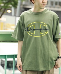 【Champion】ダブルロゴプリントTシャツ