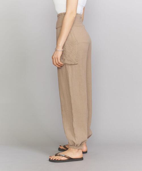 Lepidos(レピドス)の「<Lepidos>SLOUCHY ガーゼパンツ ◆(その他パンツ・レディース・ベージュ/ライラック/オリーブ・FREE)」の10枚目の写真