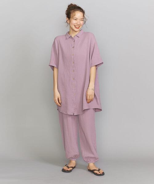 Lepidos(レピドス)の「<Lepidos>SLOUCHY ガーゼパンツ ◆(その他パンツ・レディース・ベージュ/ライラック/オリーブ・FREE)」の15枚目の写真