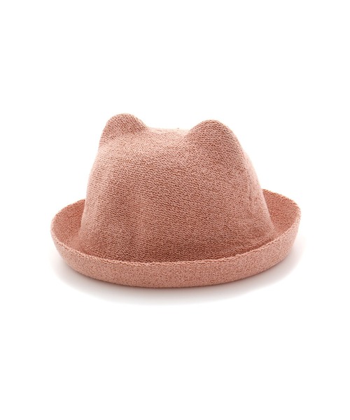 MAKE YOUR DAY（メイクユアデイ）の「ねこ耳ハット（ハット・キッズ・ベージュ/モカ/ピンク・52/48/50）」の8枚目の写真