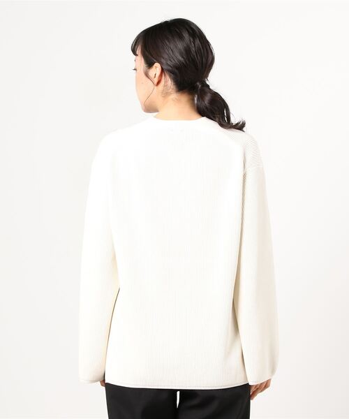 BATONER（バトナー）の「BATONER / バトナー：HIGH COUNT RIB V-NECK  