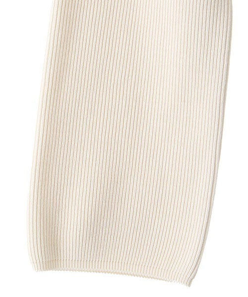 BATONER（バトナー）の「BATONER / バトナー：HIGH COUNT RIB V-NECK  