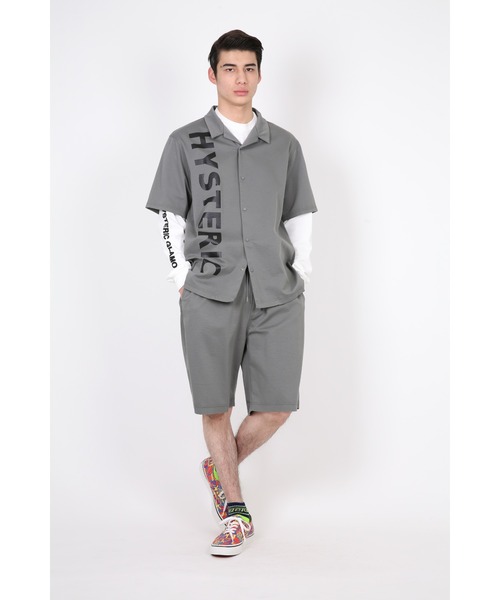 HYSTERIC GLAMOUR（ヒステリックグラマー）の「BRAND LOGO ショーツ（その他パンツ・メンズ・ブラック/ベージュ/グレー・SMALL/MEDIUM）」の6枚目の写真