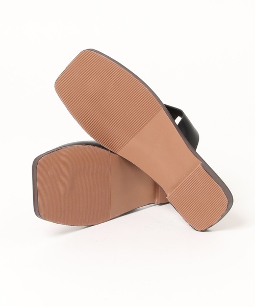 ap retro（アプレトロ）の「デザインサンダル【ZOZO限定アイテム】（サンダル・レディース・ホワイト系その他/ブラック系その他・MEDIUM/LARGE）」の8枚目の写真