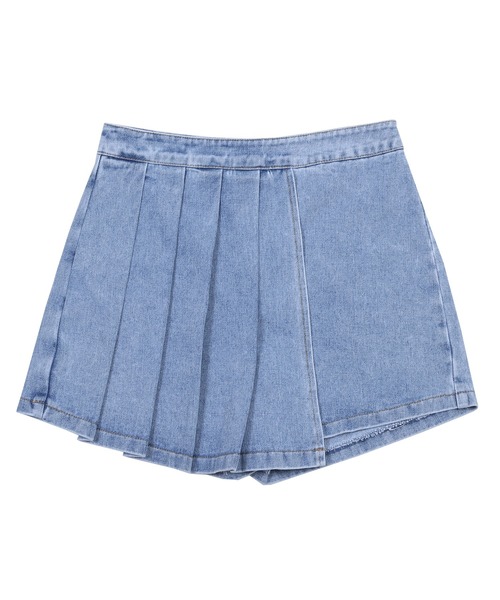 Figments（フィグメンツ）の「デザインプリーツスカパン（スカート・レディース・ブルー系その他・SMALL/MEDIUM）」の7枚目の写真