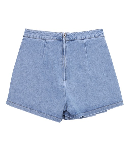 Figments（フィグメンツ）の「デザインプリーツスカパン（スカート・レディース・ブルー系その他・SMALL/MEDIUM）」の5枚目の写真