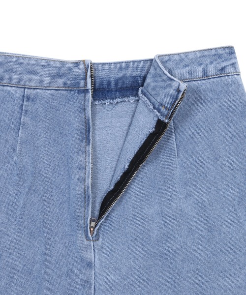 Figments（フィグメンツ）の「デザインプリーツスカパン（スカート・レディース・ブルー系その他・SMALL/MEDIUM）」の3枚目の写真