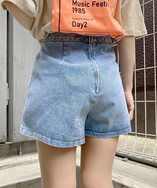 Figments（フィグメンツ）の「デザインプリーツスカパン（スカート・レディース・ブルー系その他・SMALL/MEDIUM）」の10枚目の写真