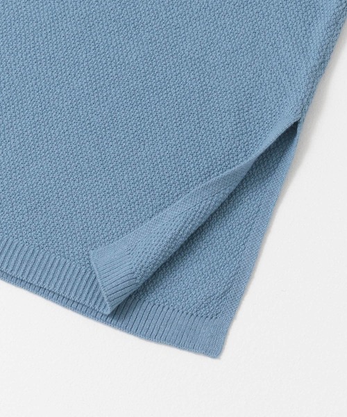 URBAN RESEARCH Sonny Label（アーバンリサーチサニーレーベル）の「フレンチスリーブサマーニットワンピース（ワンピース・レディース・スミクロ/ブルー/ベージュ・FREE）」の21枚目の写真