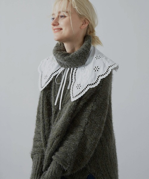 モチーフ刺繍つけ衿（付け襟）｜LA BELLE ETUDE（ラベル