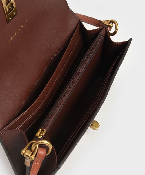 Coiled トップハンドルウォレット Charles Handle コイルド Keith チャールズ Top Wallet 財布 Charles キース のファッション