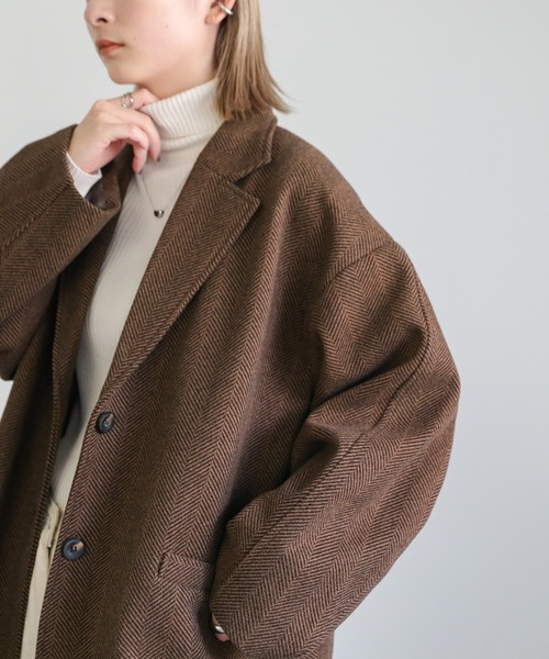 select MOCA（セレクトモカ）の「ヘリンボーンカーブスリーブ