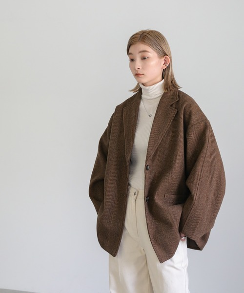 select MOCA（セレクトモカ）の「ヘリンボーンカーブスリーブ