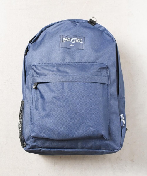 sunny branch(サニーブランチ)の「East West U.S.A / nylon Day bag(バックパック/リュック・レディース・ブラック/パープル/ネイビー/ブラウン/レッド/オリーブ/ピンク/オレンジ/グレイッシュベージュ/ブルー系/ターコイズブルー/バーガンディー/ベージュ・FREE)」の1枚目の写真