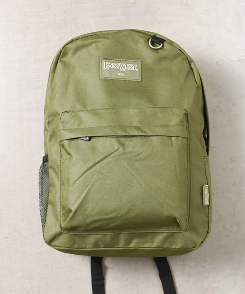 sunny branch(サニーブランチ)の「East West U.S.A / nylon Day bag(バックパック/リュック・レディース・ブラック/パープル/ネイビー/ブラウン/レッド/オリーブ/ピンク/オレンジ/グレイッシュベージュ/ブルー系/ターコイズブルー/バーガンディー/ベージュ・FREE)」の6枚目の写真