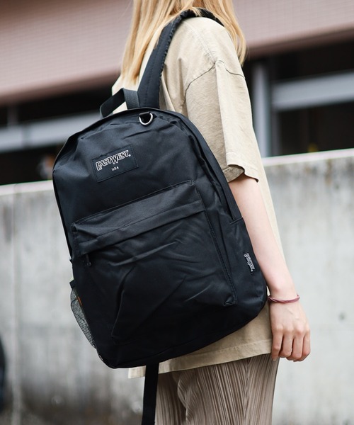 sunny branch(サニーブランチ)の「East West U.S.A / nylon Day bag(バックパック/リュック・レディース・ブラック/パープル/ネイビー/ブラウン/レッド/オリーブ/ピンク/オレンジ/グレイッシュベージュ/ブルー系/ターコイズブルー/バーガンディー/ベージュ・FREE)」の14枚目の写真