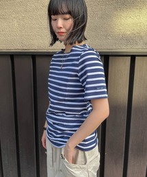 【 SAINT JAMES / セントジェームス 】LEVANT MODERN レヴェンドモダン ボートネック Tシャツ 半袖 9863