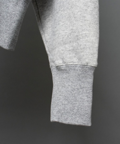 v::room（ヴィルーム）の「【 V::room / ヴィルーム 】 LONG SLEEVE PULL HOODIE / ロングスリーブ プルフ―ディー（パーカー・メンズ・グレー/ライトグレー・SMALL/MEDIUM/LARGE）」の20枚目の写真