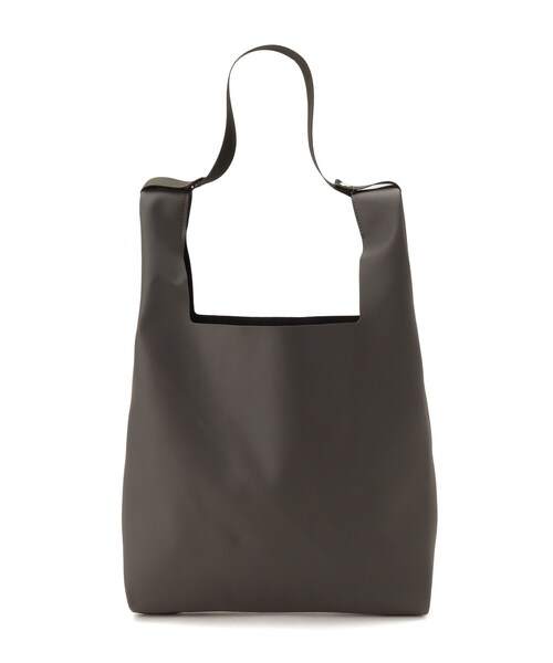 BASECONTROL（ベースコントロール）の「◆レザー/スエードタッチ ワンマイル マルシェバッグ Mサイズ（ショルダーバッグ・メンズ・ブラック/ライトブルー/ベージュ/ダークグレー・99）」の7枚目の写真