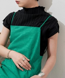 Aunt Marie's | 楊柳メロウフレンチスリーブトップス(シャツ/ブラウス)