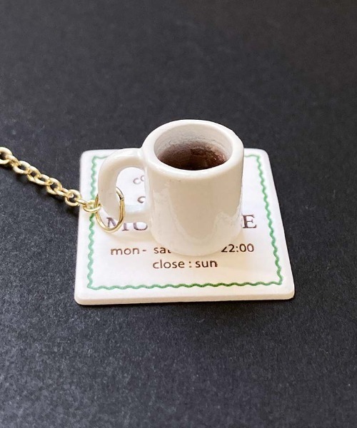 I am I in fact...（アイアムアイインファクト）の「SMALL MUSTACHE ホットコーヒー 　ピアス/イヤリング（ピアス（両耳用）・レディース・その他1/その他・FREE）」の13枚目の写真