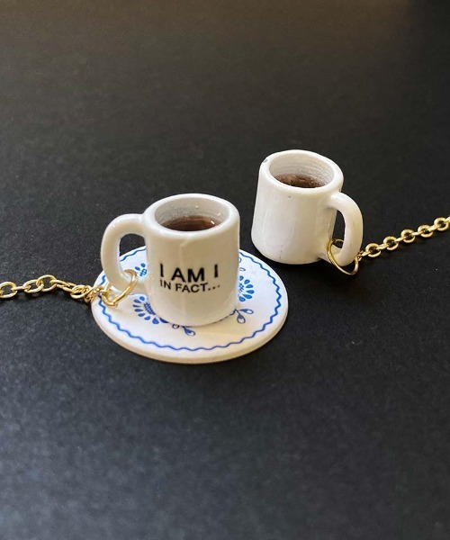 I am I in fact...（アイアムアイインファクト）の「SMALL MUSTACHE ホットコーヒー 　ピアス/イヤリング（ピアス（両耳用）・レディース・その他1/その他・FREE）」の15枚目の写真