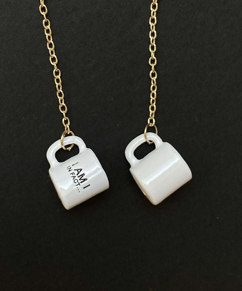 I am I in fact...（アイアムアイインファクト）の「SMALL MUSTACHE ホットコーヒー 　ピアス/イヤリング（ピアス（両耳用）・レディース・その他1/その他・FREE）」の14枚目の写真