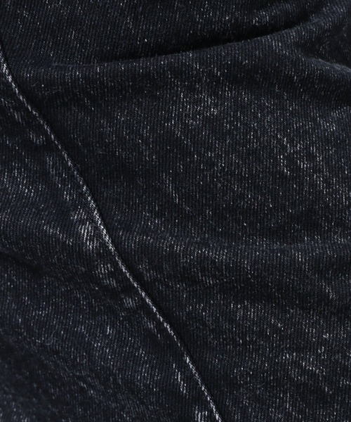 HARE（ハレ）の「ブリーチフレアデニムパンツ(HARE)（デニムパンツ・レディース・ブラック/レッド・S/M）」の13枚目の写真