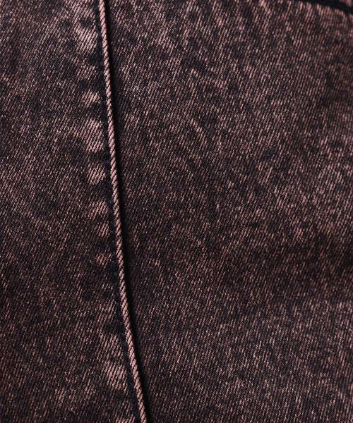 HARE（ハレ）の「ブリーチフレアデニムパンツ(HARE)（デニムパンツ・レディース・ブラック/レッド・S/M）」の14枚目の写真