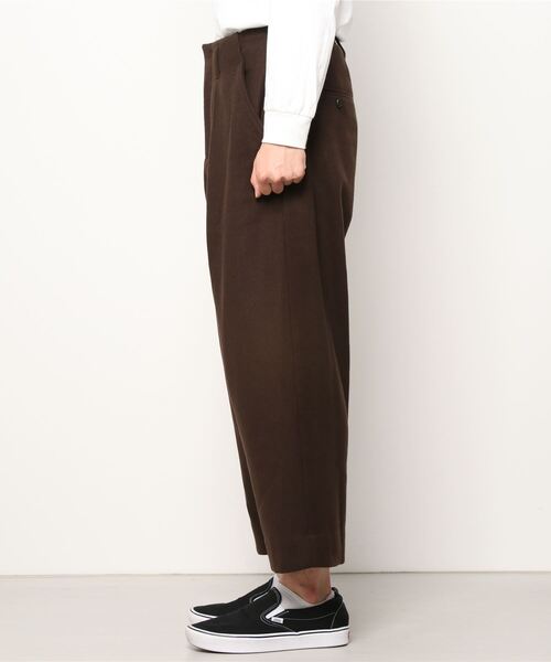 Super140 melton straight pants メルトンパンツ Steven Alan（スティーブンアラン）の「＜Steven Alan＞ BVR