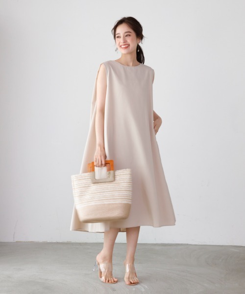 セール Aラインフレンチワンピース ワンピース M Deux エムドゥ のファッション通販 Zozotown