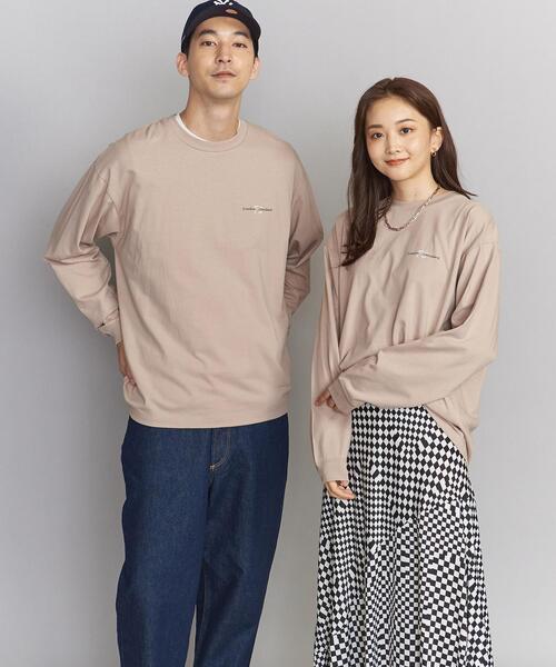BEAUTY&YOUTH UNITED ARROWS（ビューティーアンドユースユナイテッドアローズ）の「【WEB限定】by FREEDOM STANDARD カットソー（Tシャツ/カットソー・メンズ・ホワイト/ブラック/ベージュ/グレー/ケリー・S/M/L）」の5枚目の写真