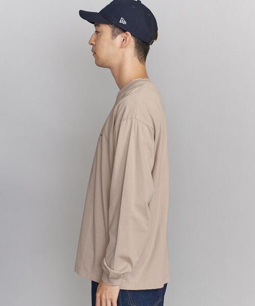 BEAUTY&YOUTH UNITED ARROWS（ビューティーアンドユースユナイテッドアローズ）の「【WEB限定】by FREEDOM STANDARD カットソー（Tシャツ/カットソー・メンズ・ホワイト/ブラック/ベージュ/グレー/ケリー・S/M/L）」の7枚目の写真