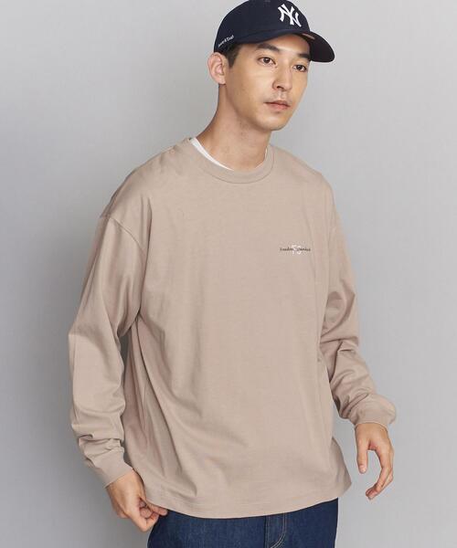 BEAUTY&YOUTH UNITED ARROWS（ビューティーアンドユースユナイテッドアローズ）の「【WEB限定】by FREEDOM STANDARD カットソー（Tシャツ/カットソー・メンズ・ホワイト/ブラック/ベージュ/グレー/ケリー・S/M/L）」の16枚目の写真