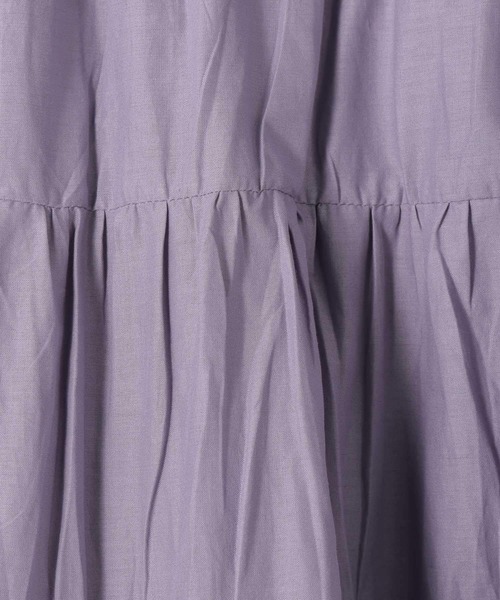 GLOBAL WORK(グローバルワーク)の「【キッズ】2wayティアードワンピ/957739(ワンピース・キッズ・ブラック/ライトパープル・110cm/100cm/130cm/150cm/160cm/120cm/140cm)」の5枚目の写真