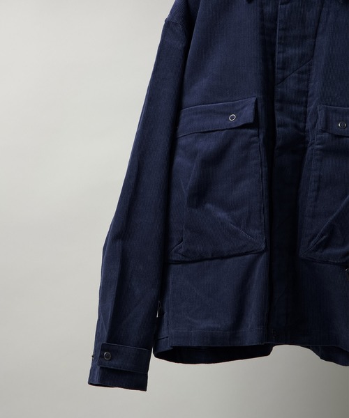 NUMBER (N)INE(ナンバーナイン)の「OVERSIZED CORDUROY SHIRT JACKET / オーバーサイズコーデュロイシャツジャケット(その他アウター・メンズ・ブラック/ホワイト/ネイビー・3/2/4)」の20枚目の写真
